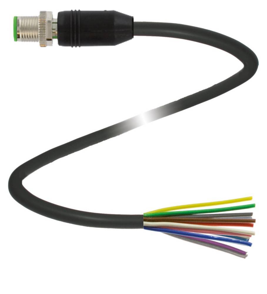 Pepperl+Fuchs Fabrik Kabelstecker, geschirmt V112S-G-BK10M-PURABG