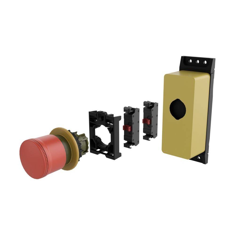 Eaton NOT-HALT-/NOT-AUS-Taste M22-PV302FK01FIY1BVP