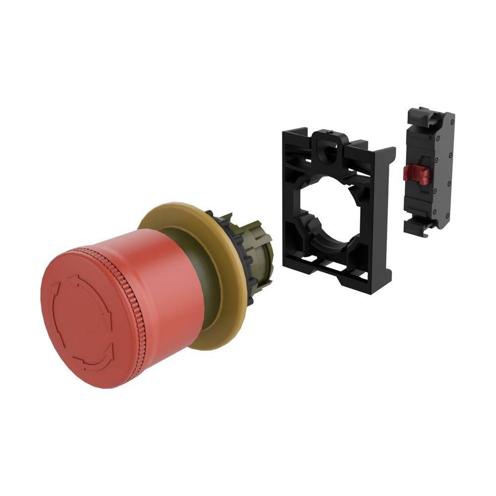 Eaton Komplettg.NotHaltAusTaster M22-PVT30-FK01-BVP