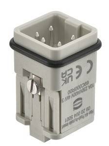 Harting Einsätze, Push-In, Stift, 09200045001