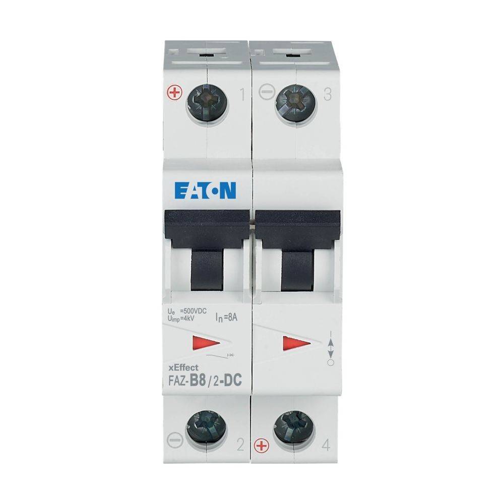 Eaton Leitungsschutzschalter FAZ-B8/2-DC