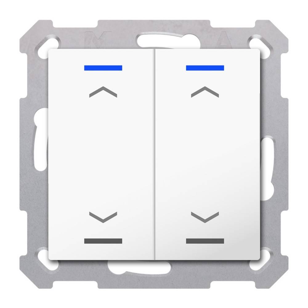 MDT technologies KNX RF+ Taster Light 55 RF-TAL55T202.A1S