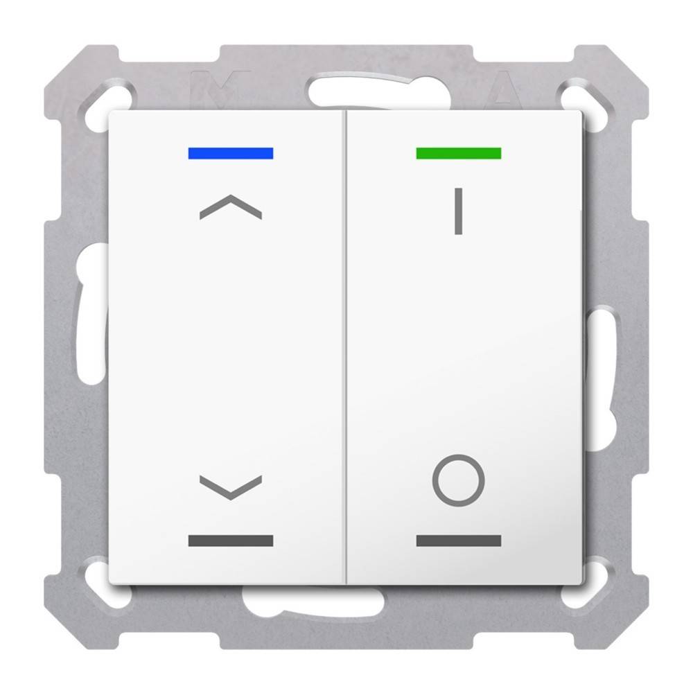 MDT technologies KNX RF+ Taster Light 55 RF-TAL55T202.C1S