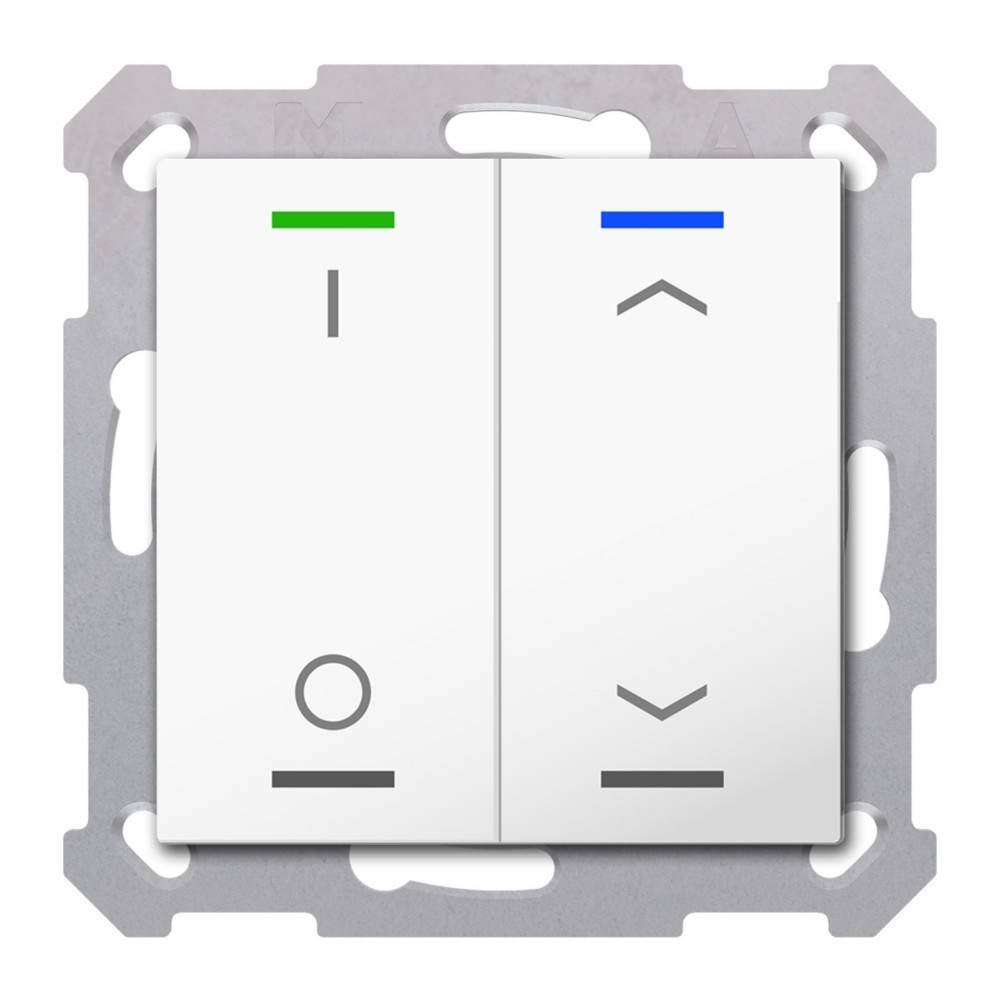 MDT technologies KNX RF+ Taster Light 55 RF-TAL55T202.D1S