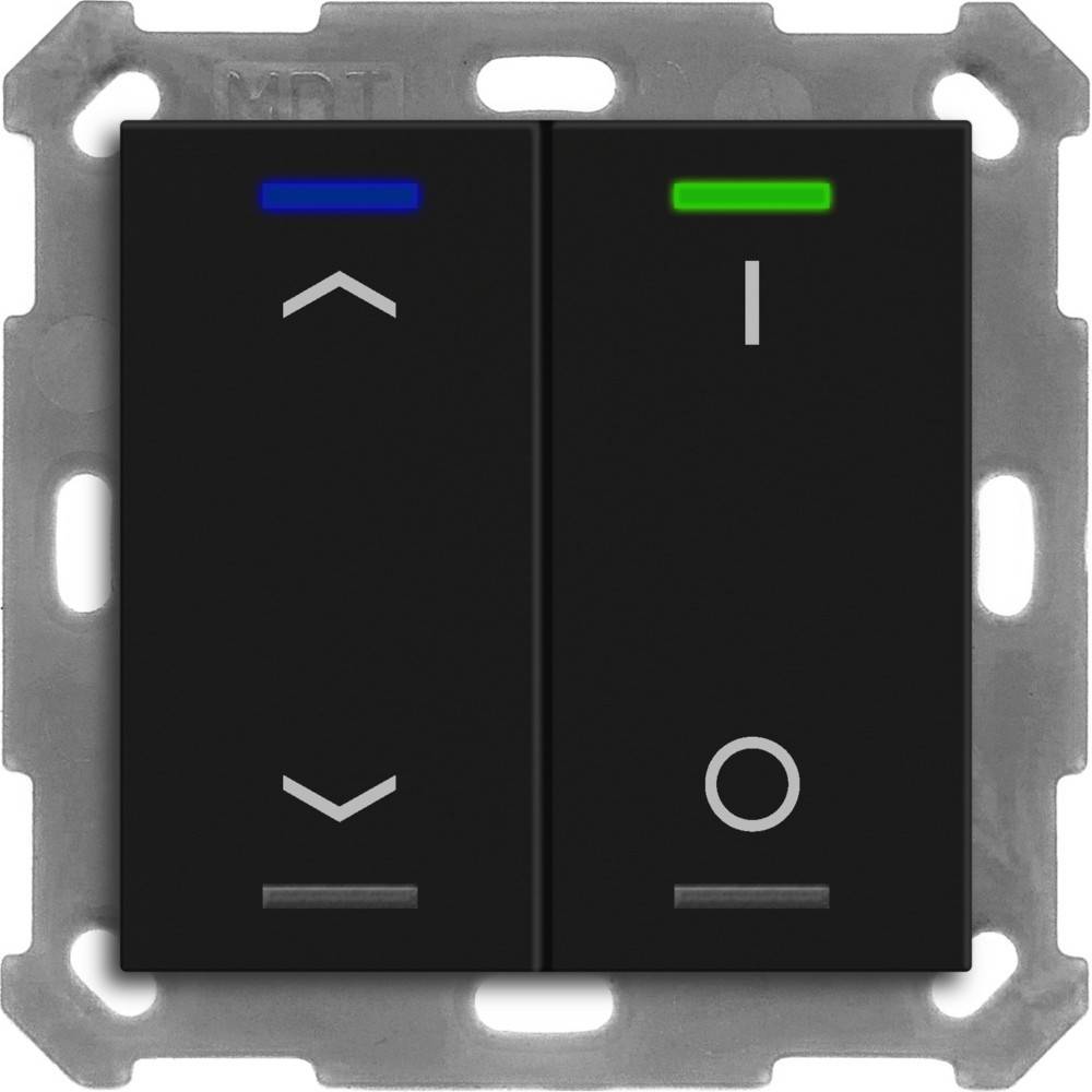 MDT technologies KNX RF+ Taster Light 55 RF-TAL55T206.C1S