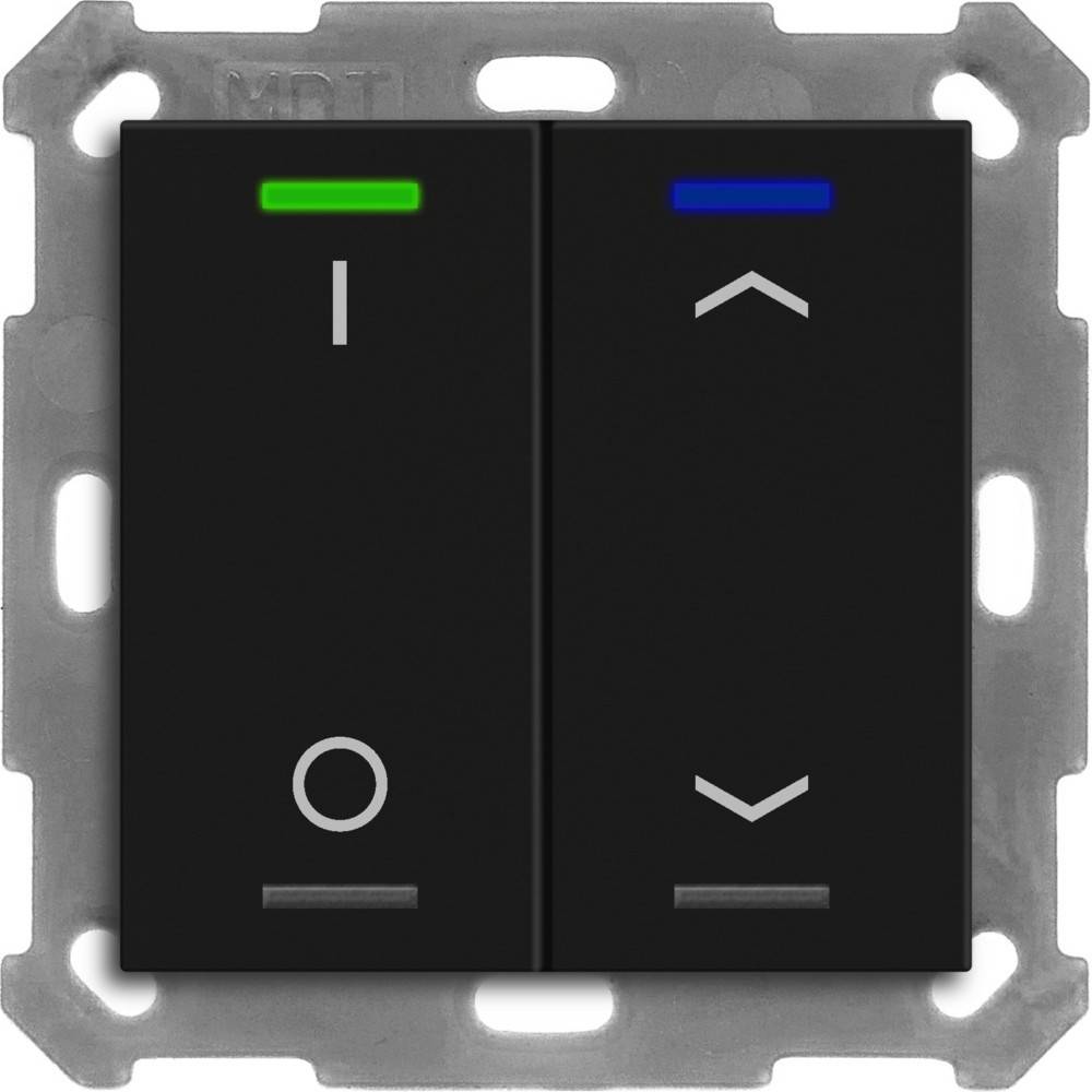 MDT technologies KNX RF+ Taster Light 55 RF-TAL55T206.D1S