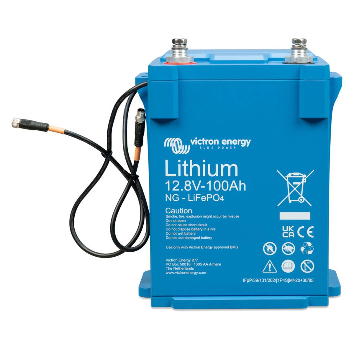 Victron Lithium-NG Batterie 100Ah 12,8V BMS integrierter Shunt Next Generation