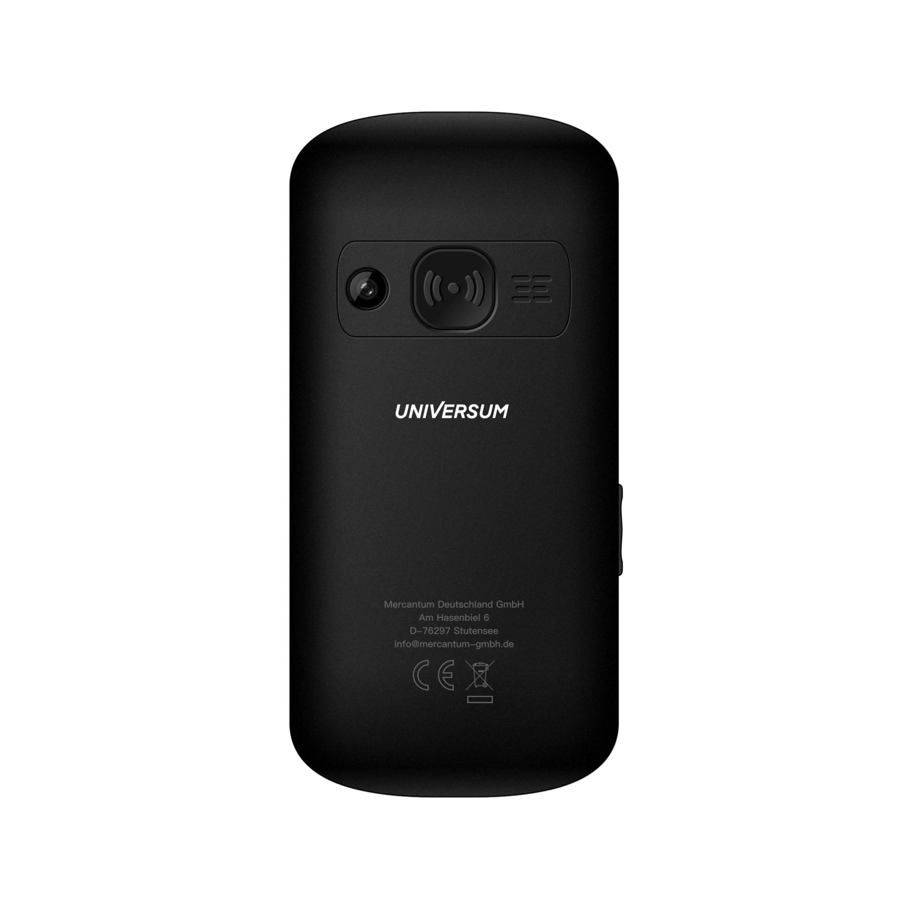 UNIVERSUM W60-C - Seniorenhandy ohne Vertrag mit großen Tasten - Ladestation, Notruftaste, großes Display, 900mAh Akku