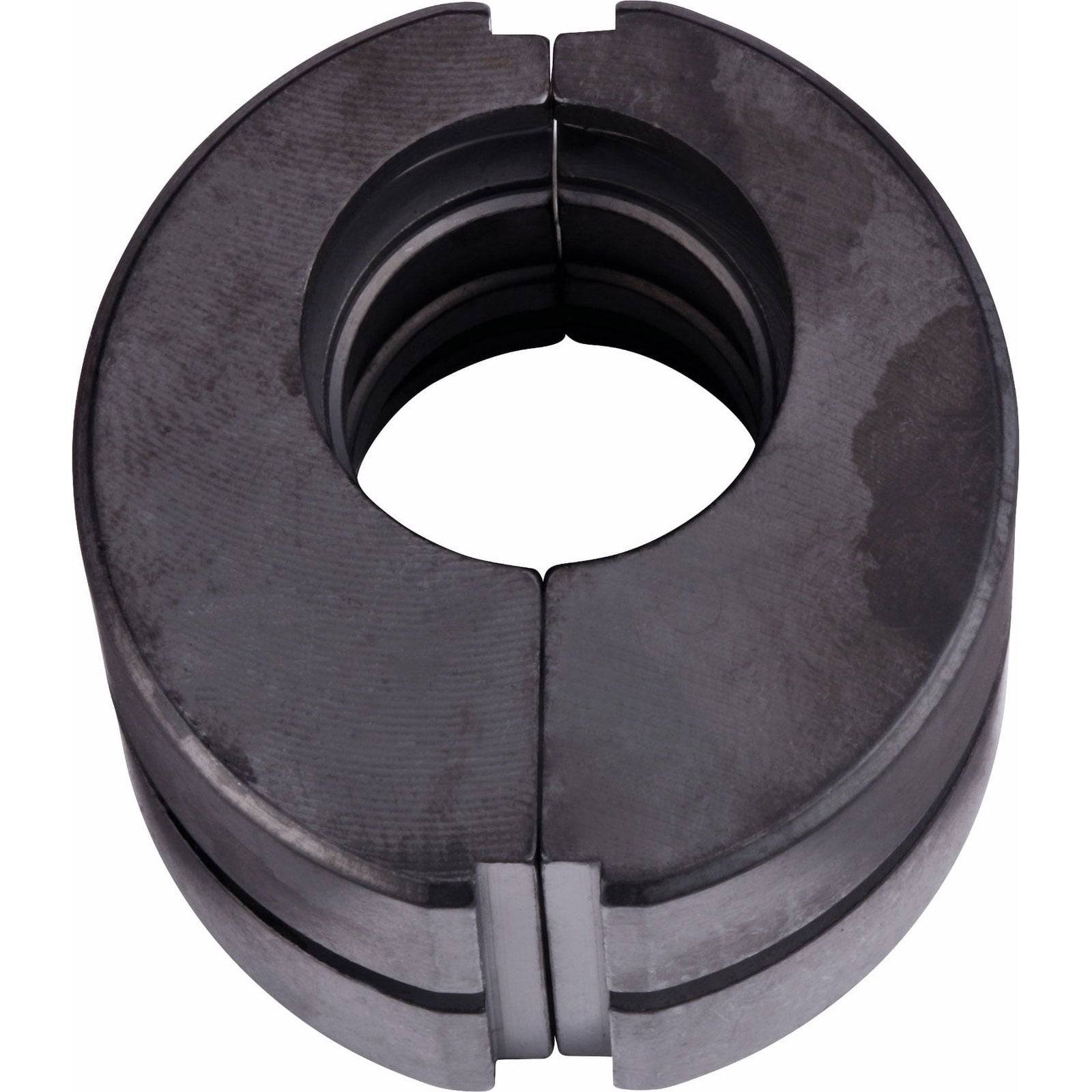 Eine Metallabstufungsbuchse mit kreisförmiger Gestalt und einem kleinen erhabenen Rand, die zum sicheren Befestigen einer Riemenscheibe auf einer Welle konstruiert ist.