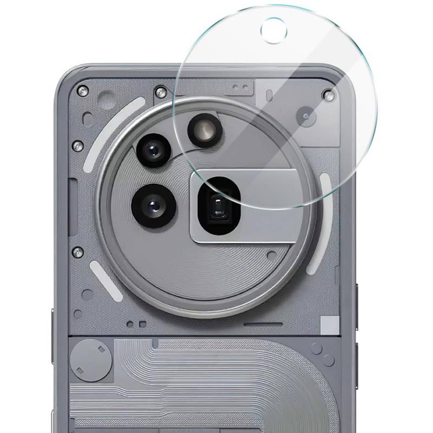 Für Nothing Phone 3a Pro Schutz Hart Glas 9H Back Kamera Linsen Komplettschutz