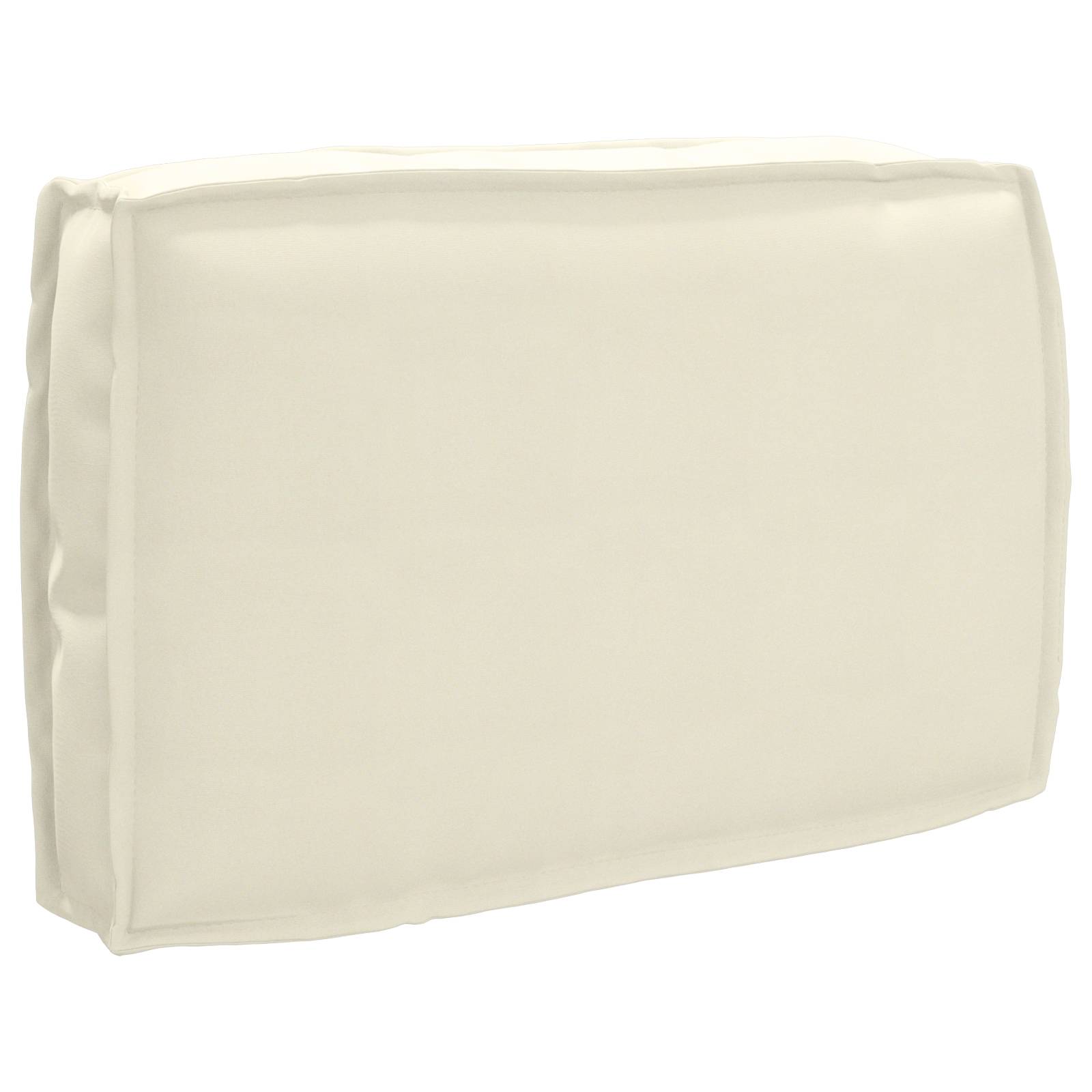 vidaXL Paletten-Rückenkissen Creme 60x40x12 cm Oxford-Gewebe