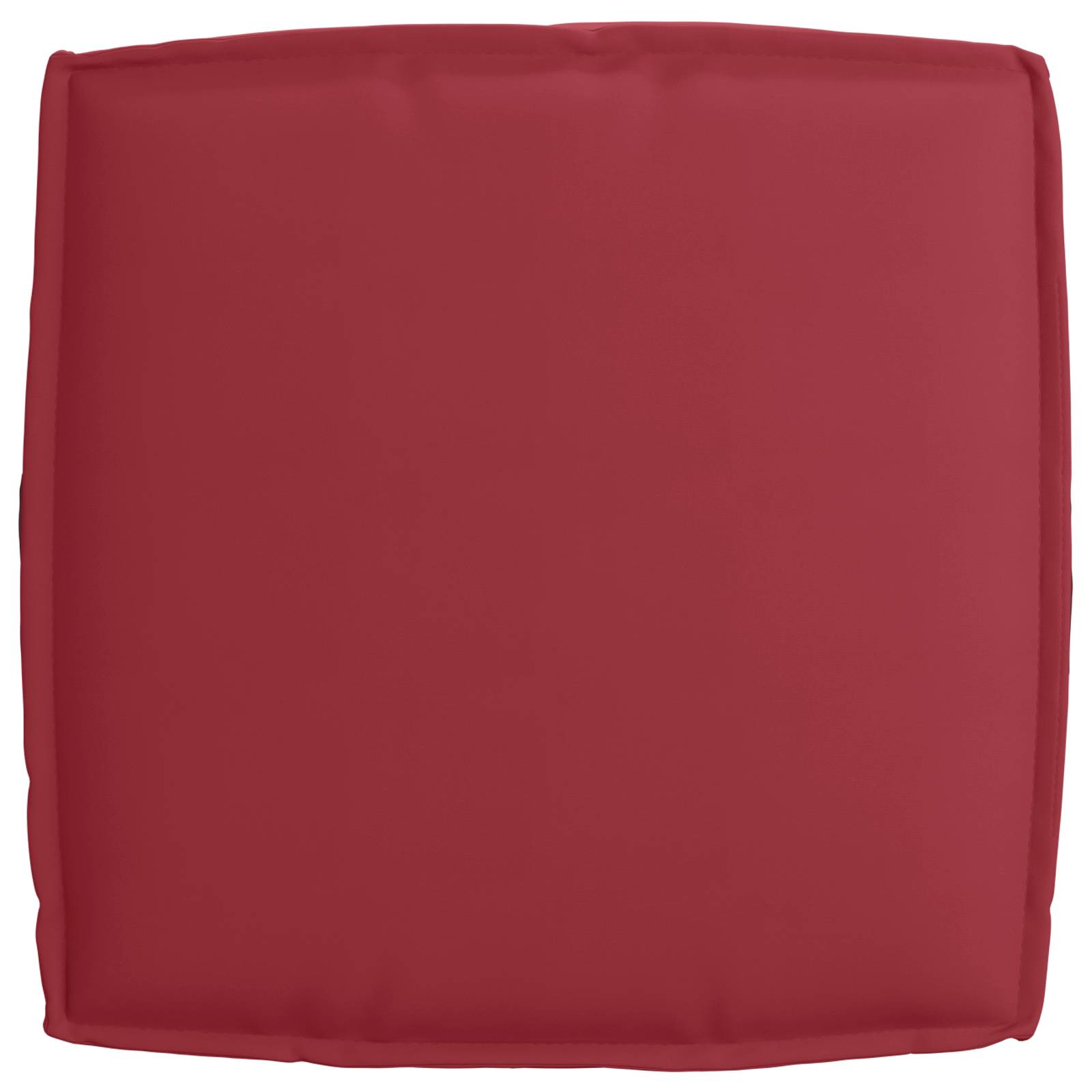 vidaXL Paletten-Sitzkissen Weinrot 60x60x12 cm Oxford-Gewebe