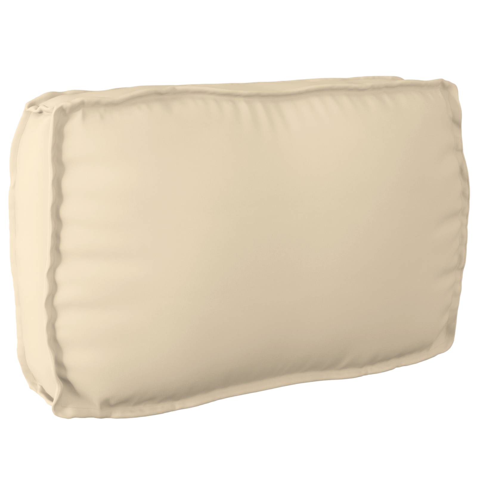 vidaXL 3-teiliges Palettenkissen-Set Beige Oxford-Stoff