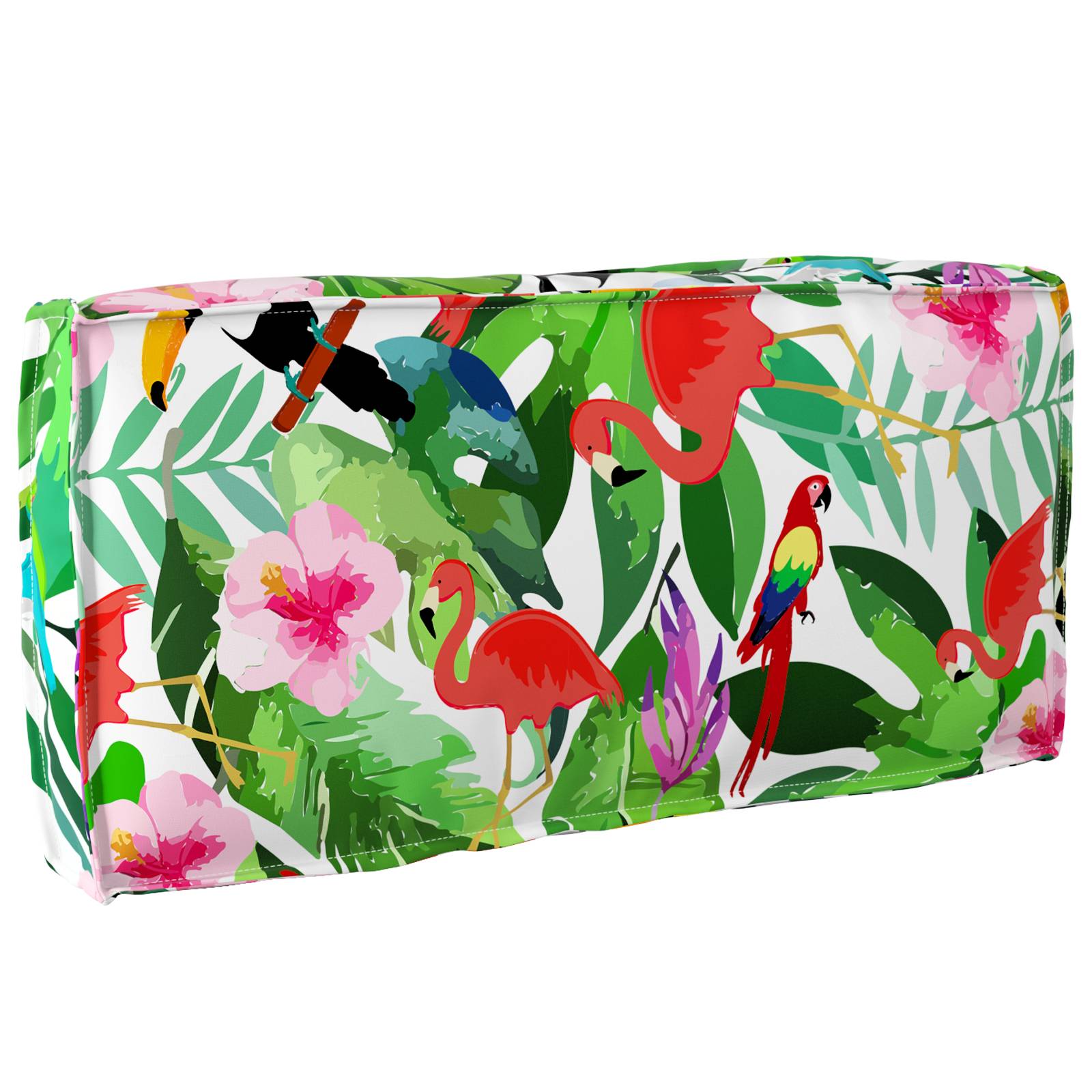 vidaXL Paletten-Rückenkissen Dschungel 80x40x12 cm Oxford-Gewebe