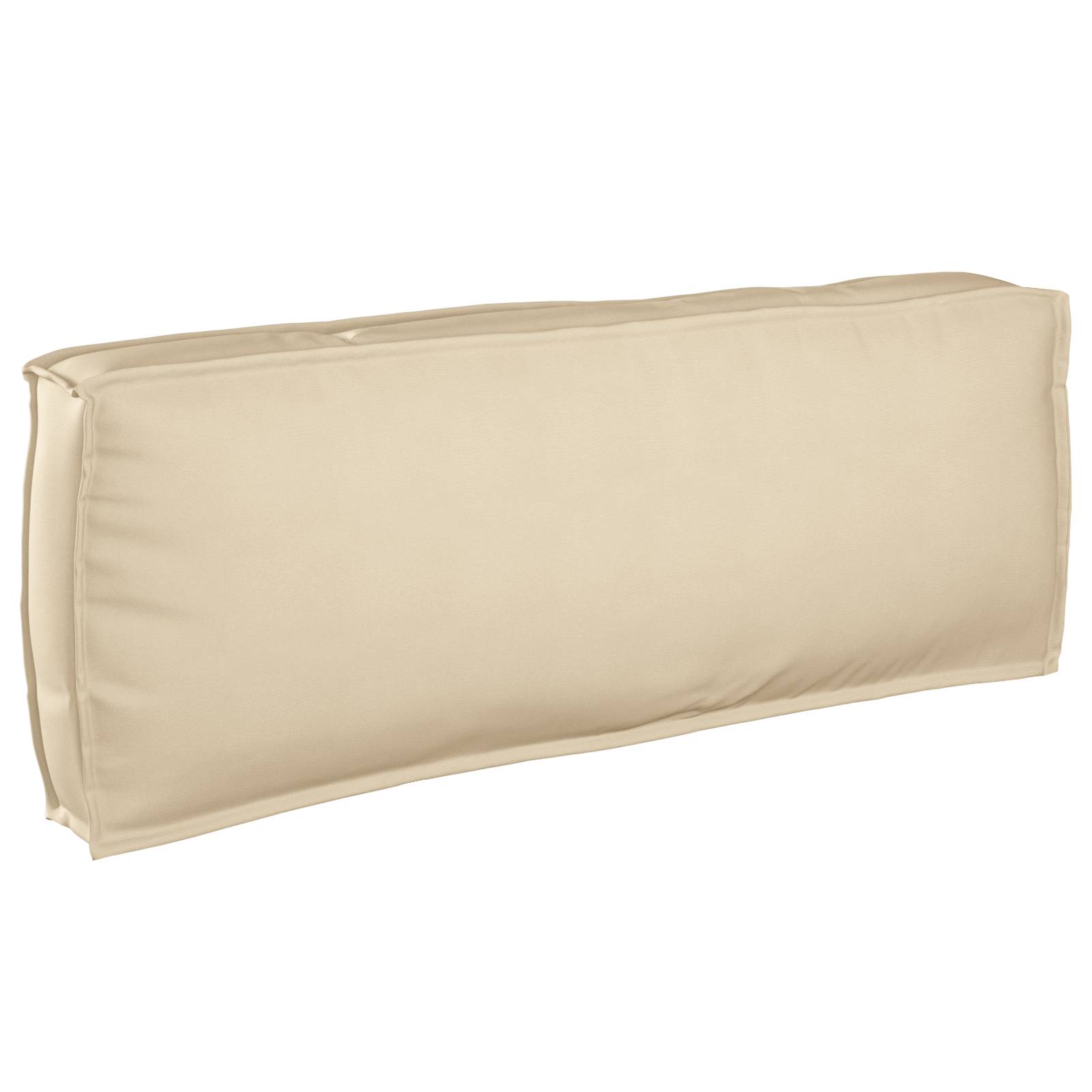 vidaXL 2-teilige Palettensitzkissen-Set Beige Oxford-Stoff