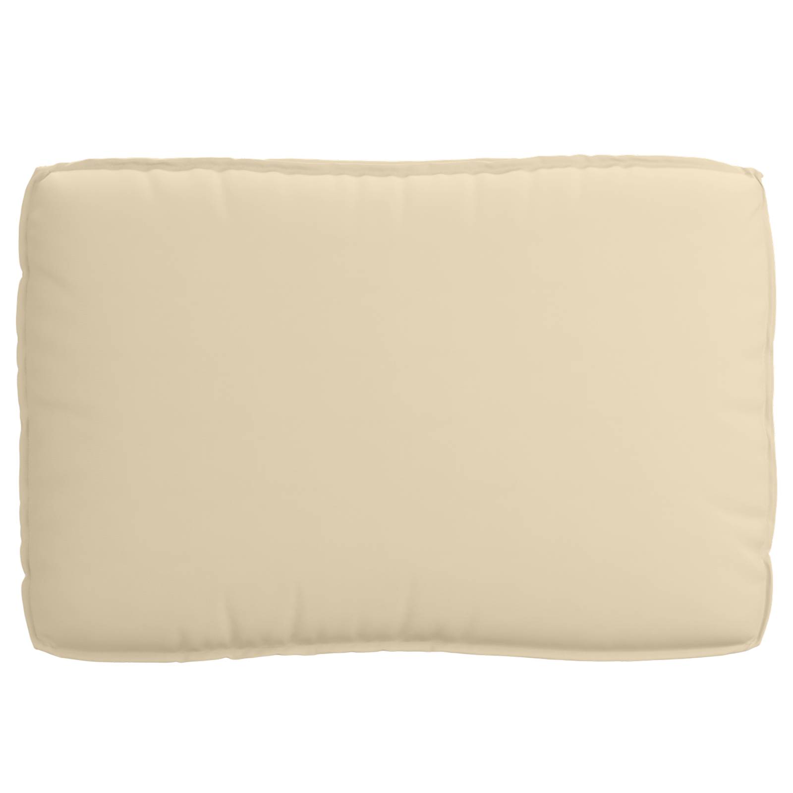 vidaXL 2-teilige Palettensitzkissen-Set Beige Oxford-Stoff