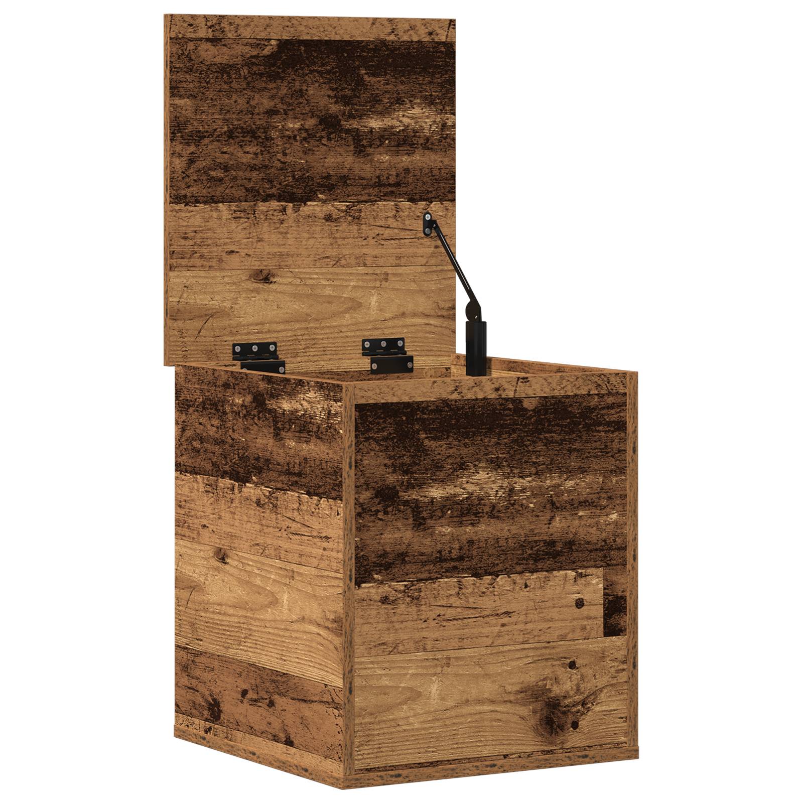 vidaXL Aufbewahrungsbox Altholz 40x42x46 cm Holzwerkstoff