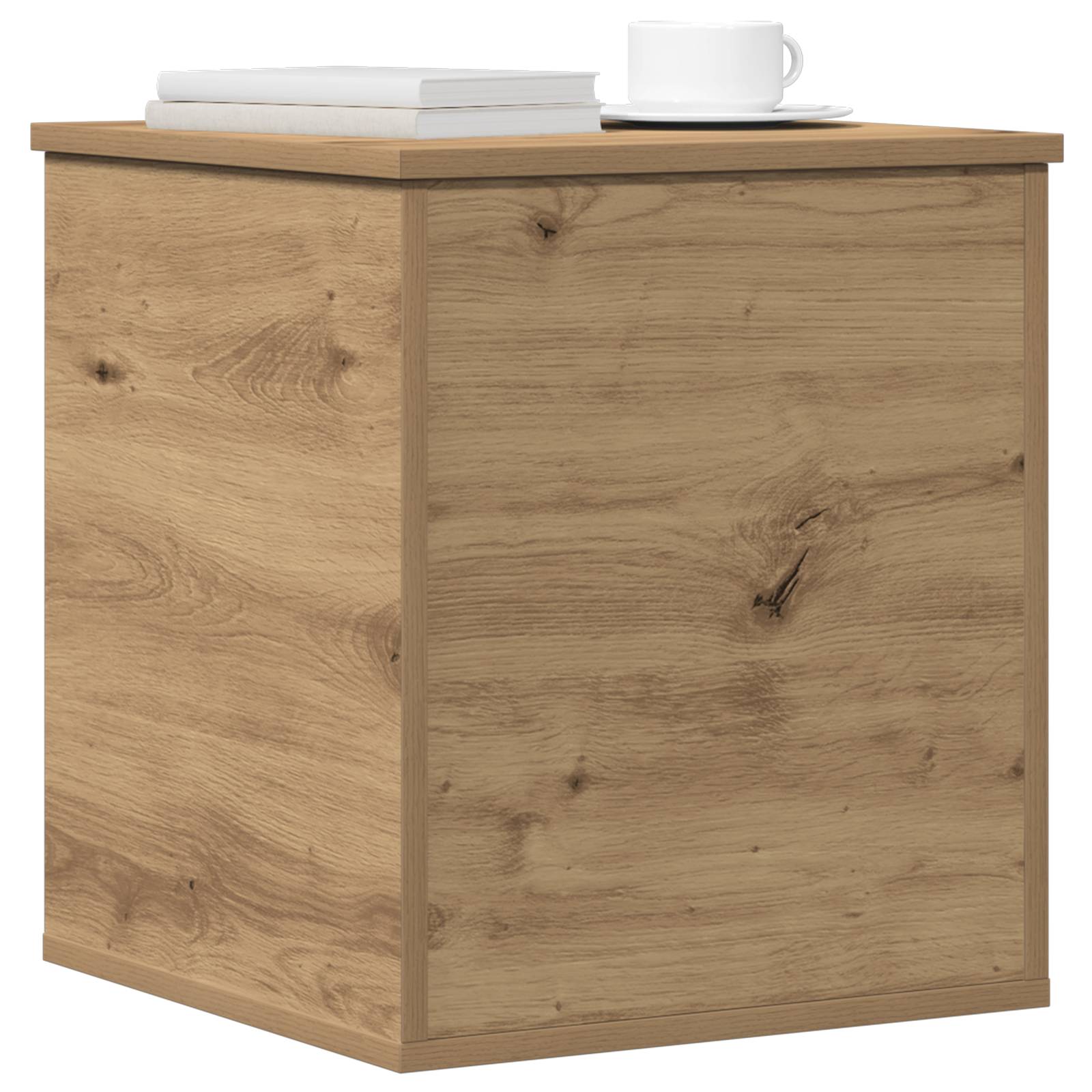vidaXL Aufbewahrungsbox Artisan Eiche 40x42x46 cm Holzwerkstoff
