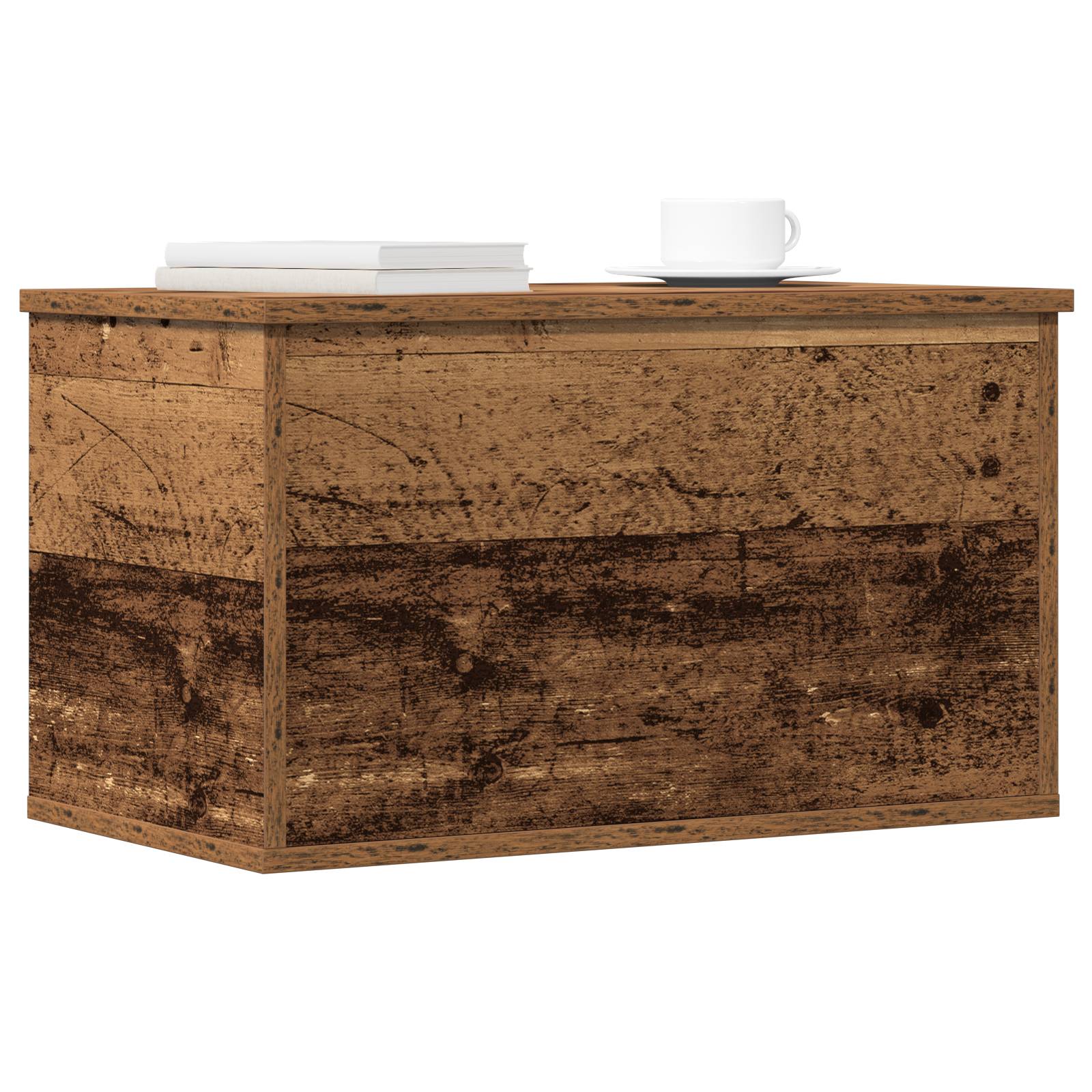 vidaXL Aufbewahrungsbox aus Altholz 60x35x35 cm Ingenieuro Holz