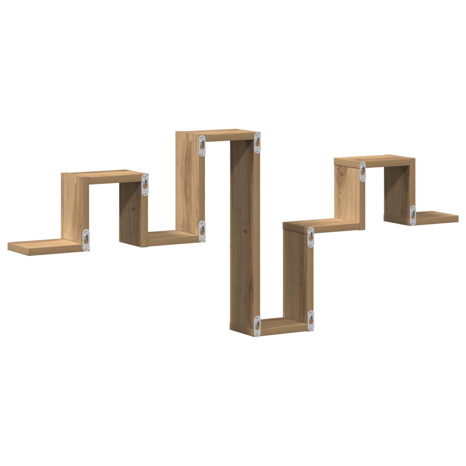 vidaXL Wandregal Artisan Eiche 104,5x10x43 cm Ingenieurholz
