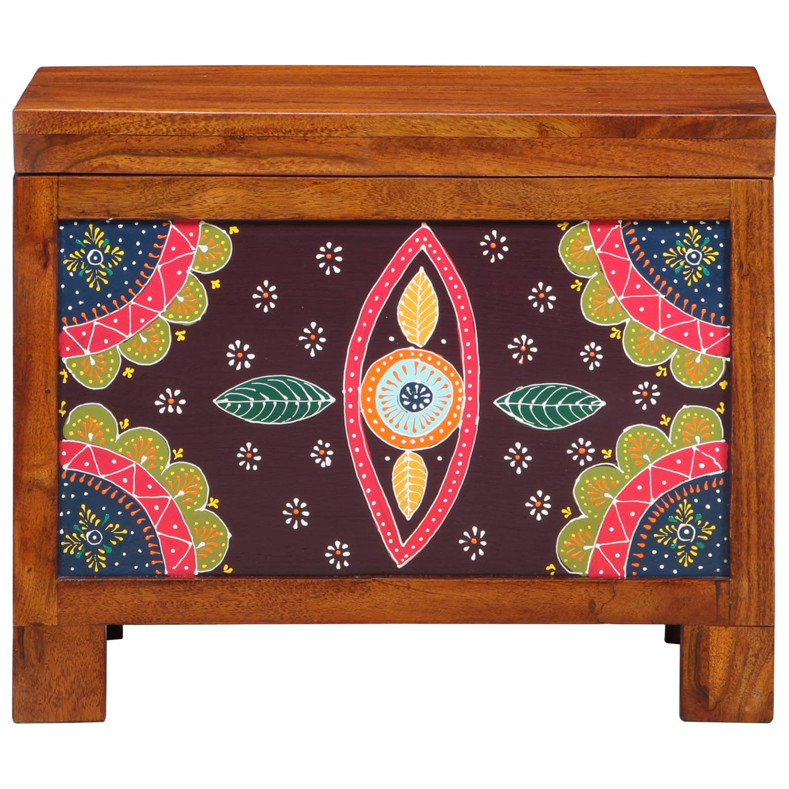 vidaXL Aufbewahrungsbox Honigbraun 50x30x40 cm Massivholz Akazie