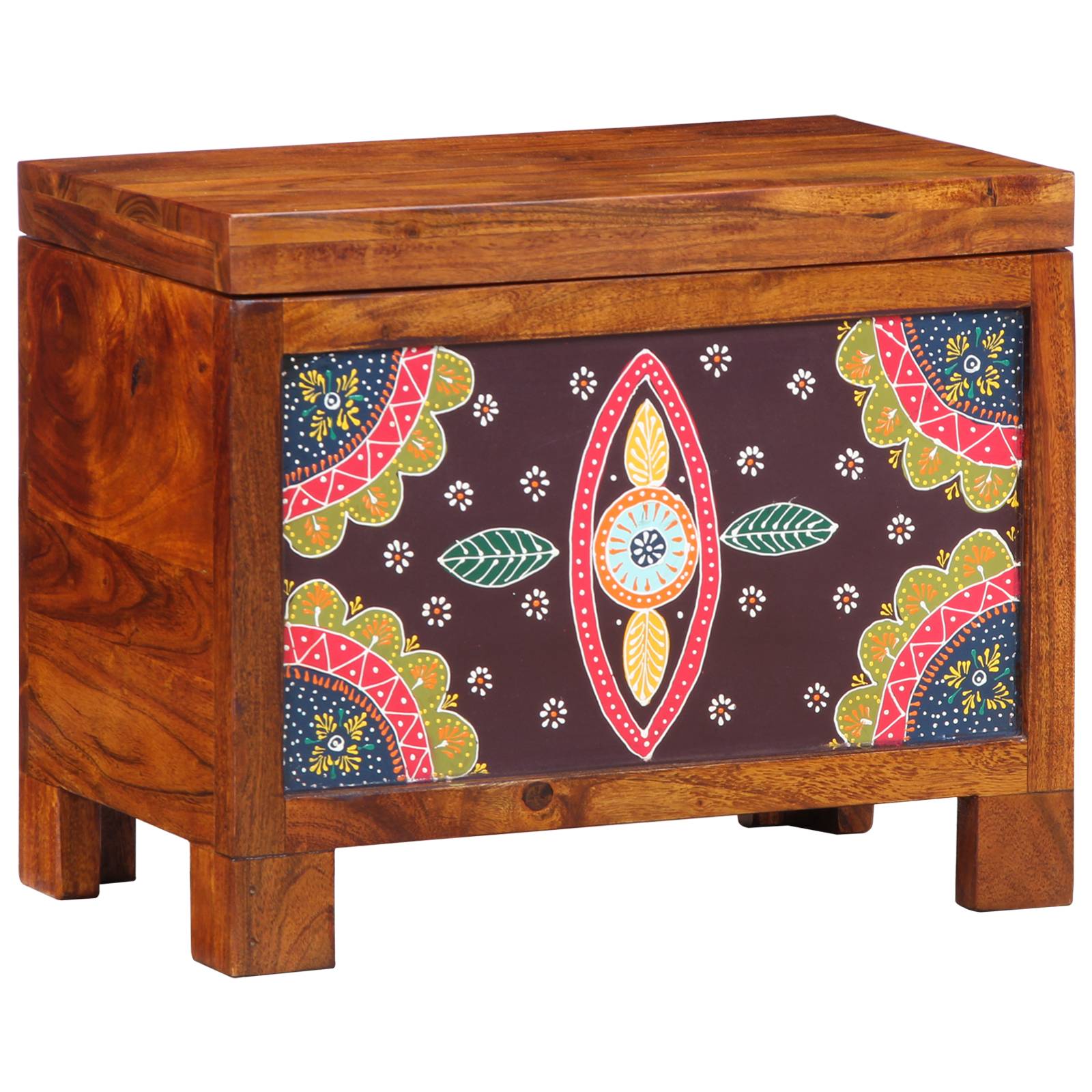 vidaXL Aufbewahrungsbox Honigbraun 50x30x40 cm Massivholz Akazie