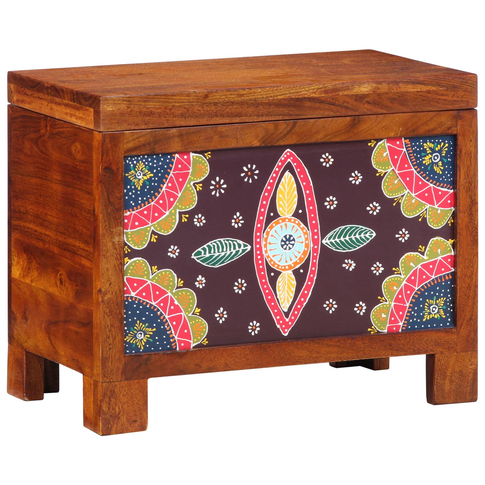 vidaXL Aufbewahrungsbox Honigbraun 50x30x40 cm Massivholz Akazie