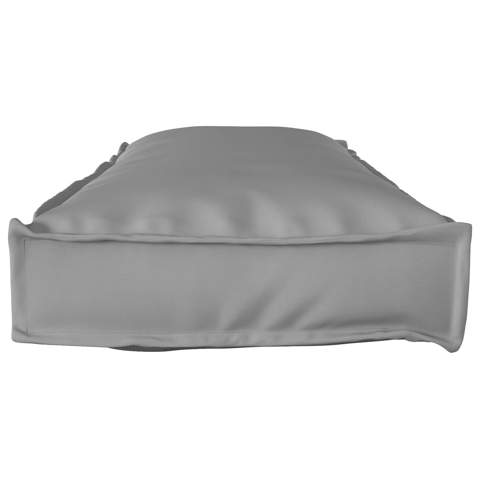 vidaXL Pallet Kissen für Bank Grau 120x40x8 cm Oxford Stoff