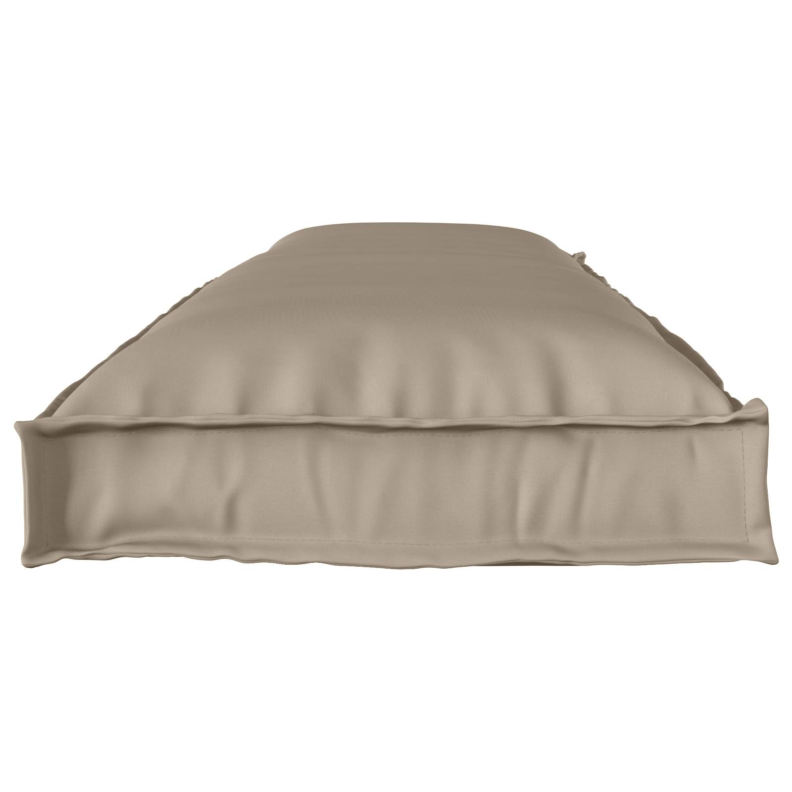 vidaXL Palettenkissen für Bank 2 Stk. Taupe 150x40x8 cm Oxford