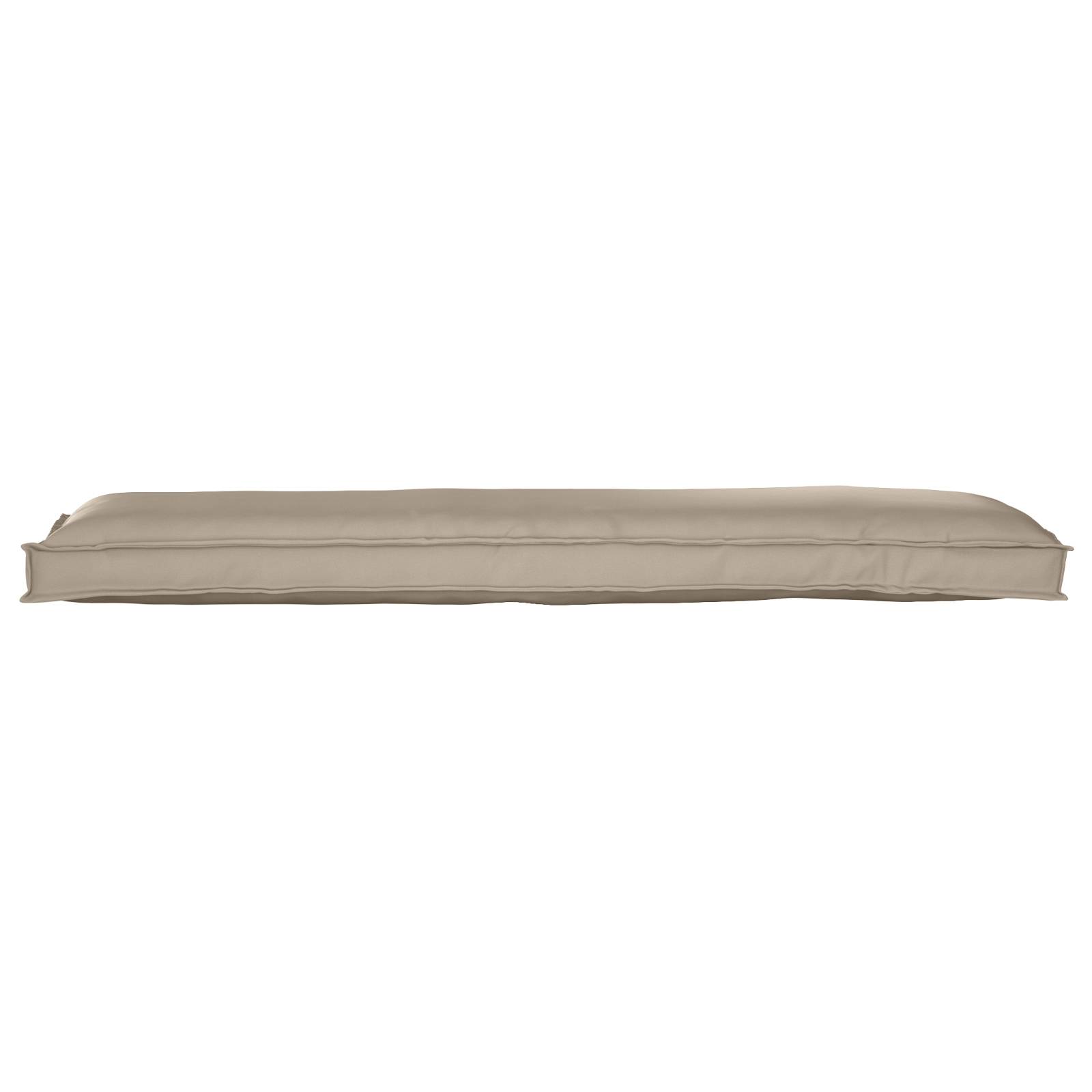 vidaXL Palettenkissen für Bank 2 Stk. Taupe 150x40x8 cm Oxford