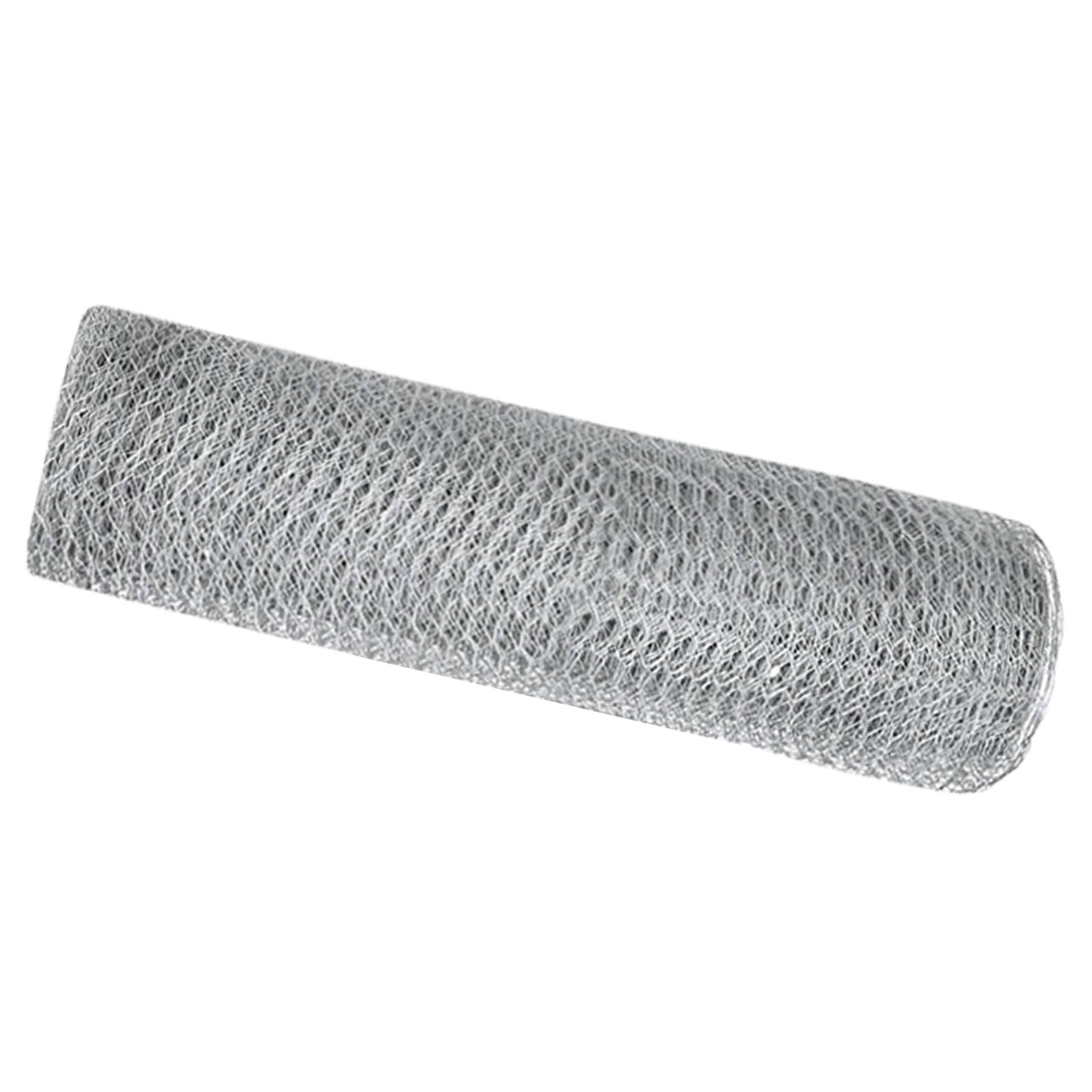 vidaXL Sechseckzaun 0.8x100 m galvanisierter Stahl
