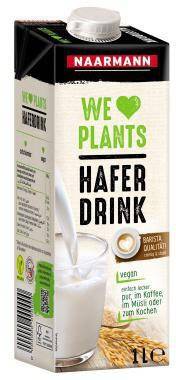 NAARMANN 492143000 Naarmann Haferdrink 4510 vegan 1l 12 St./Pack. Die beliebt