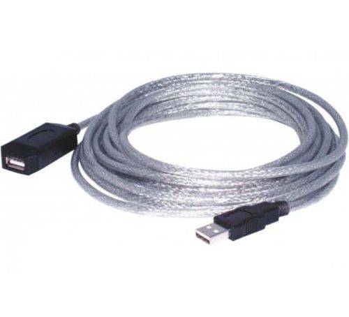 Dacomex aktives USB 2.0 Verlängerungskabel mit Verstärker, USB St. A/ USB Bu. A , 5,0 m