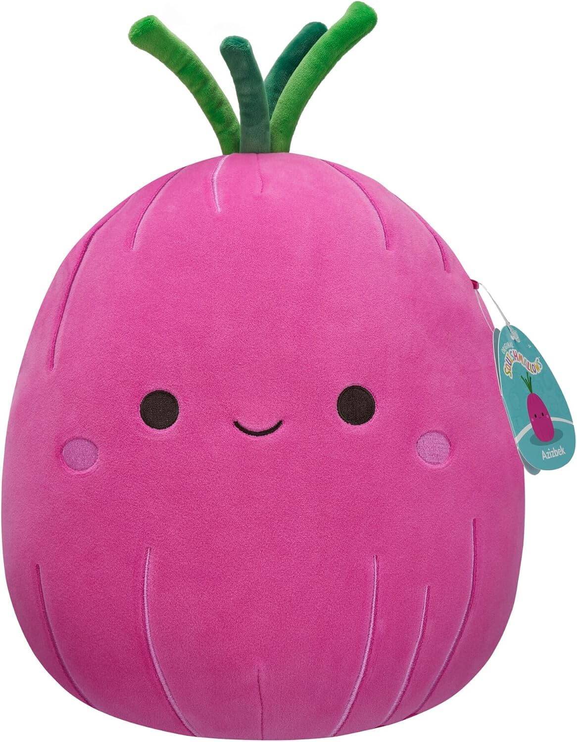 Jazwares SQJW1220A; SQCR06388 - Squishmallows Serie 20 - 30 cm (12") - Azitbek die Zwiebel