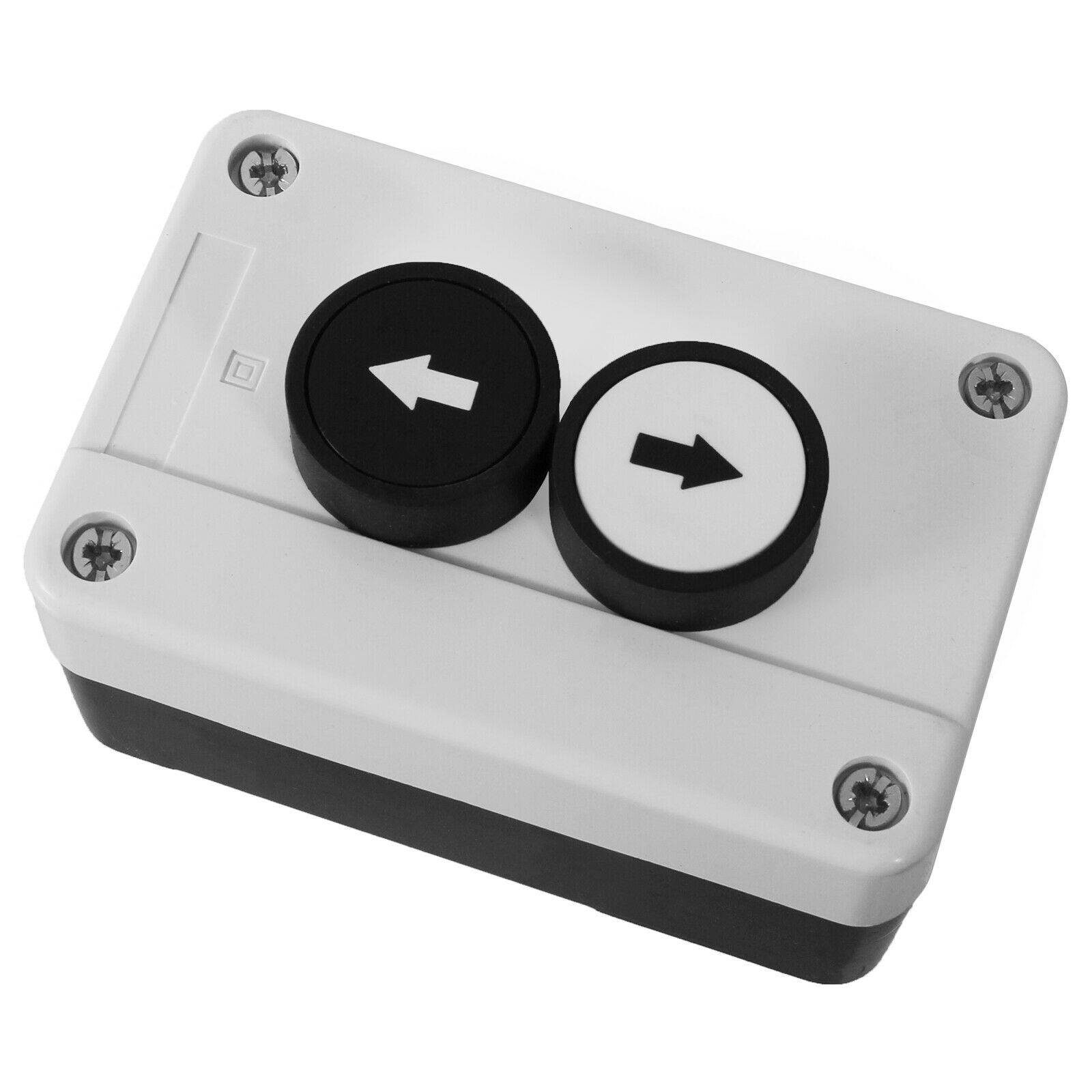 Aufputz Taster Gehäuse IP60 Schließer Toröffner Türöffner Garagentor Antrieb