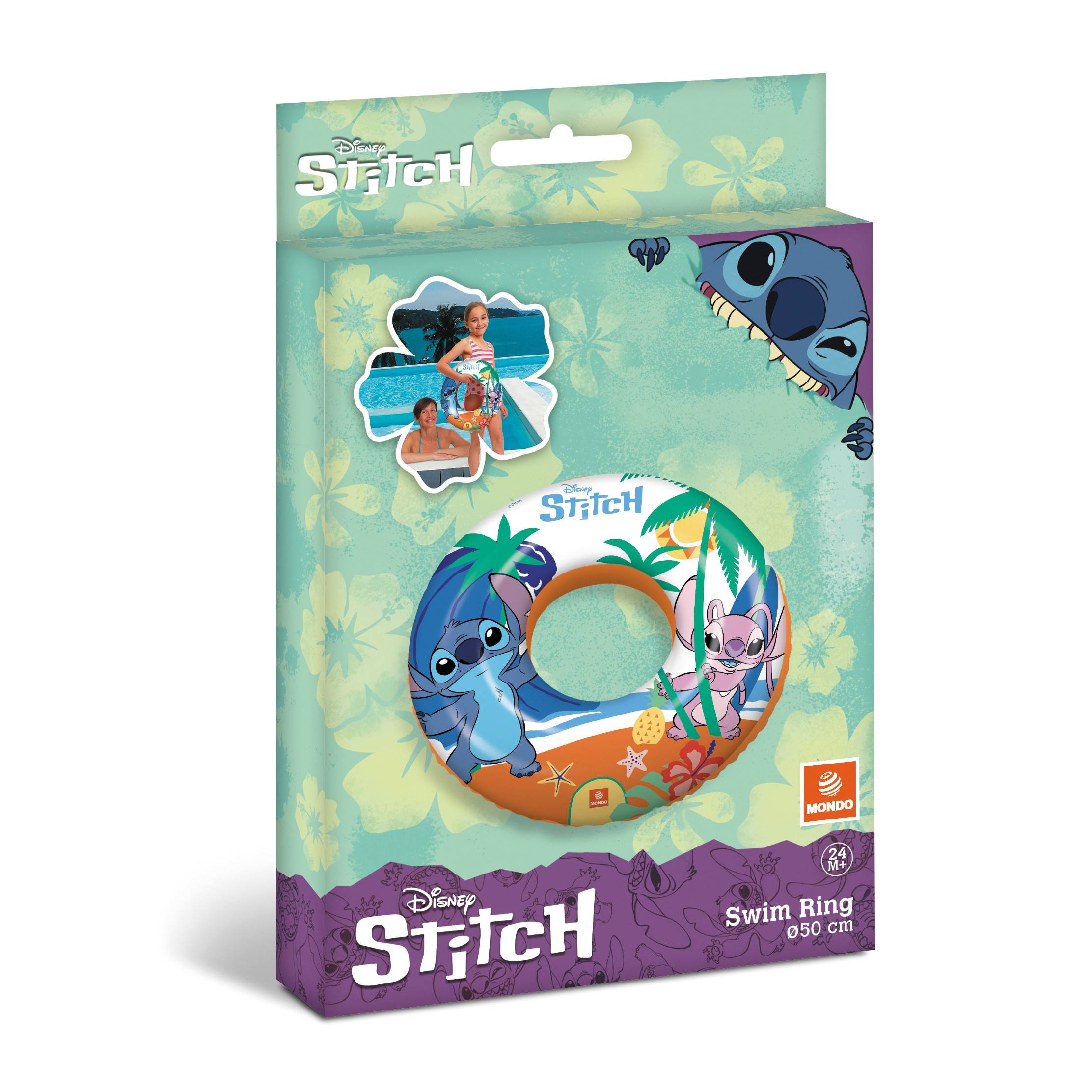 Happy People - Disney Stitch - Schwimmring (Ø 50cm) Schwimmreifen Wasserring Schimmhilfe Kinder