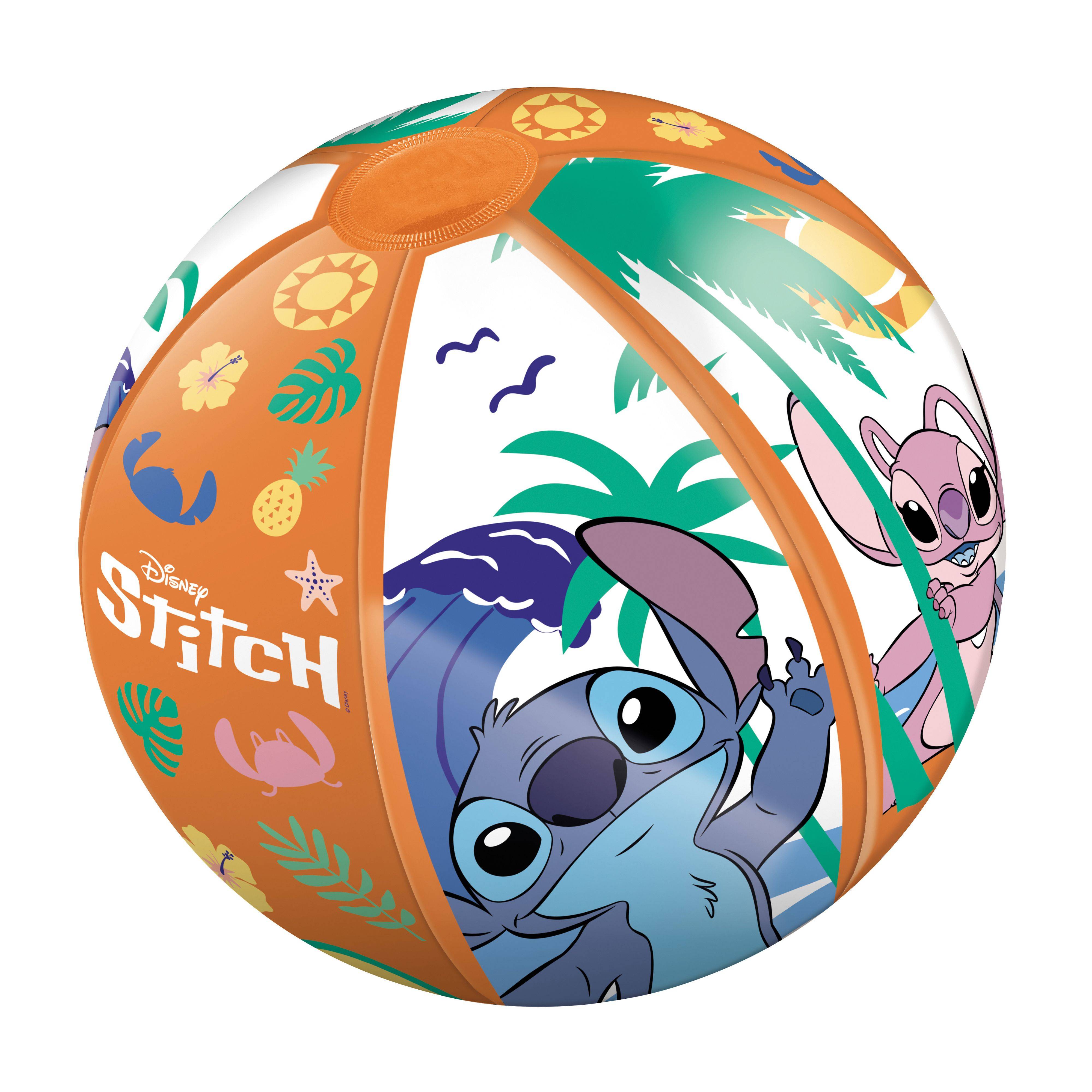Happy People - Disney Stitch Schwimmset (3-teilig) Planschbecken Pool Wasserball Schwimmring