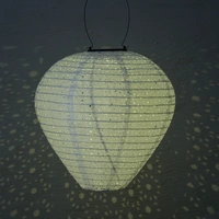 LED Solar Lampion Ballon Blumenmuster weiß D: 30cm Party Balkon Gartenlampion LED Solar Lampion Ballon Blumenmuster weiß D: 30cm Party Balkon Gartenlampion