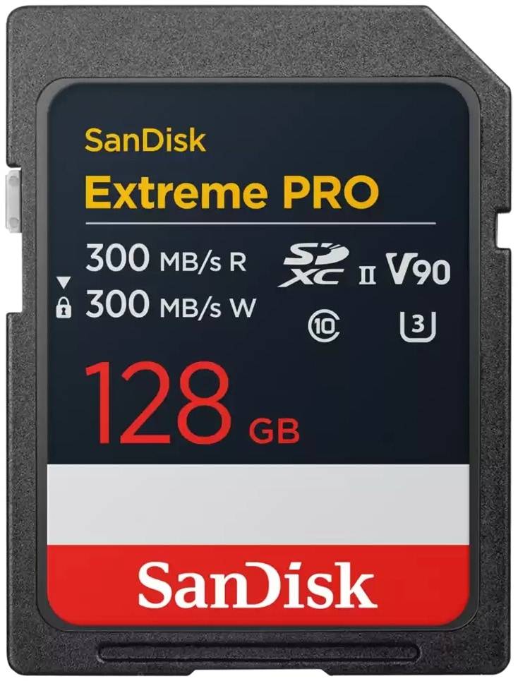 SanDisk Extreme PRO Speicherkarte mit „300 MB/s