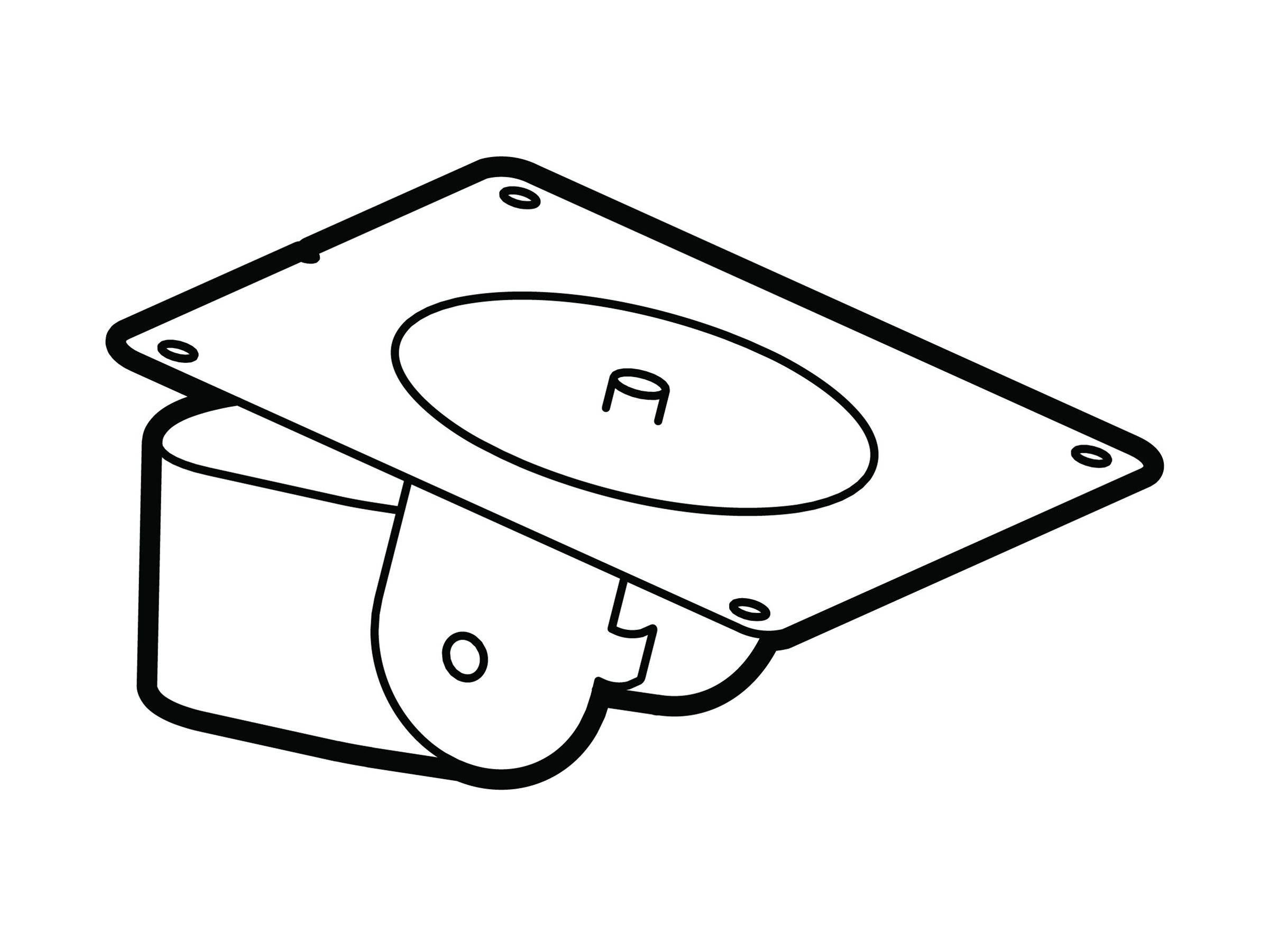 Ergotron LX Pro - Befestigungskit (Displaydrehpunkt) - für Flachbildschirm - Umbausatz - weiß - Bildschirmgröße: 86