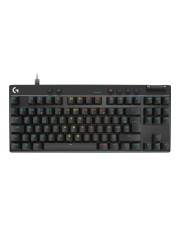 Logitech G PRO X RAPID Tastatur TKL Hintergrundbeleuchtung USB AZERTY Französisch Tastenschalter: Linear Schwarz