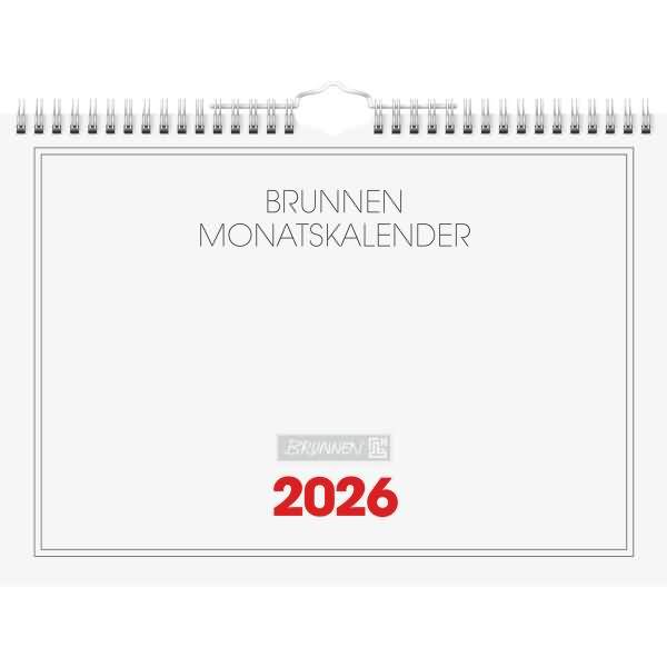 Monatskalender Modell 701 A4 quer 2026