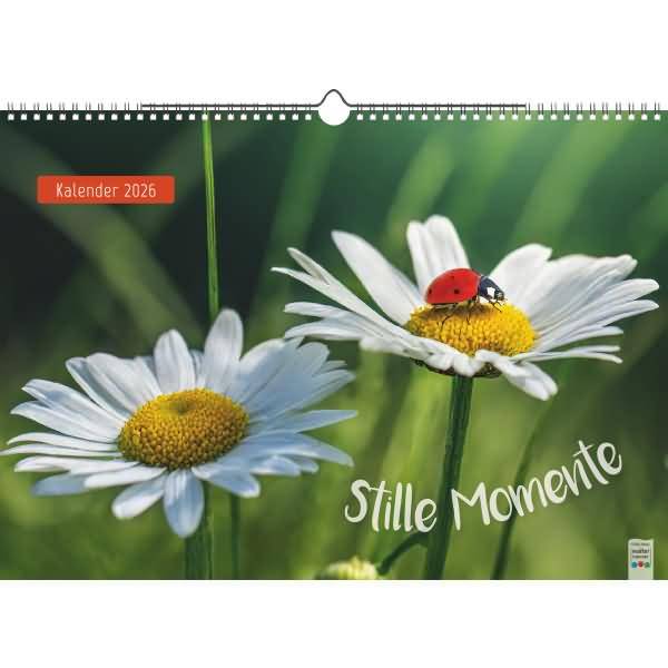 Bildkalender 44x31cm 1 Seite/Monat Stille Momente 2026