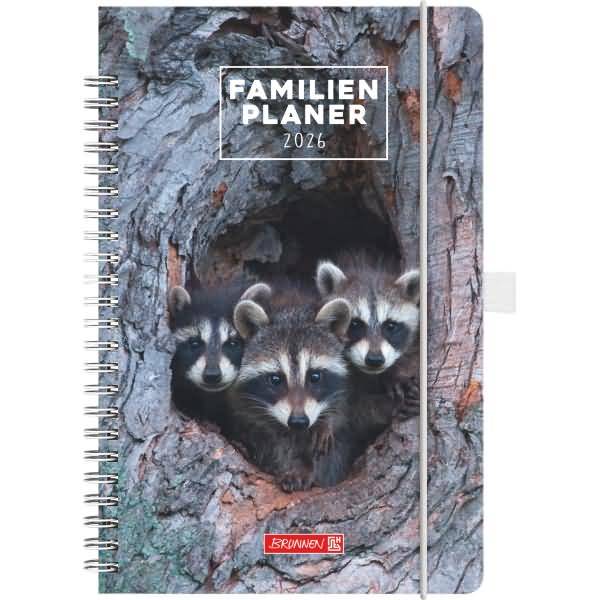 Familienplaner A5 1 Woche/2 Seiten Hardcover-Einband Blossom 2026