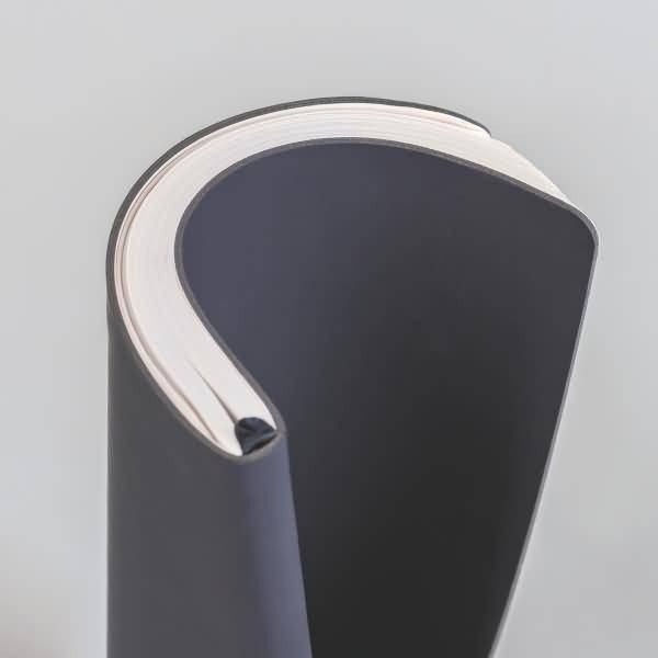 Buchkalender Kompagnon A5 PU-Einband dunkelblau Kalendarium 2026