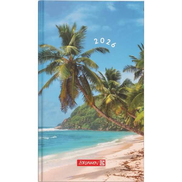 Wochen-Sichtkalender 756 8,7x15,3cm 1 Woche/2 Seiten Grafik-Einband Mountain Trail 2026