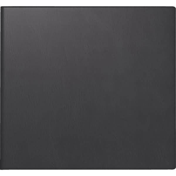 Quadratkalender 762 16,2x15cm 1 Woche/2 Seiten Kunststoff schwarz 2026