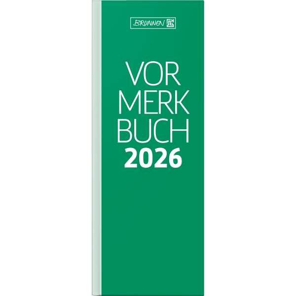 Vormerkbuch 785 11x29,7cm 1 Tag/Seite Deckenband grün 2026