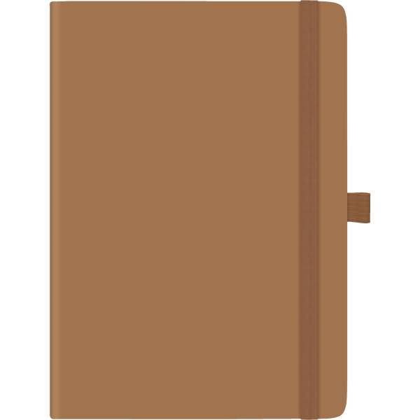 Buchkalender Kompagnon A5 PU-Einband braun Kalendarium 2026