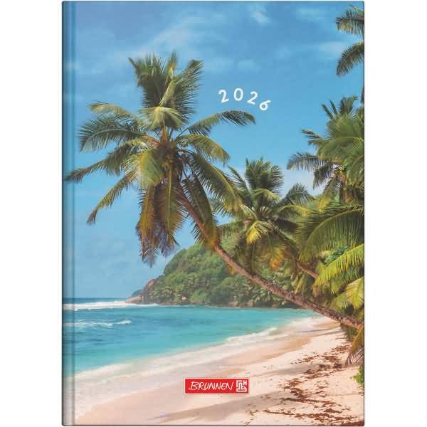 Buchkalender 795 A5 1 Tag/Seite Grafik-Einband Mountain Trail 2026